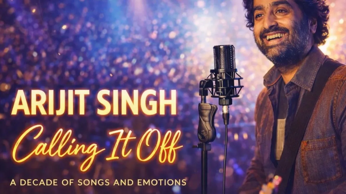 Arijit Singh Bids Farewell to Playback Singing - But Not to Music